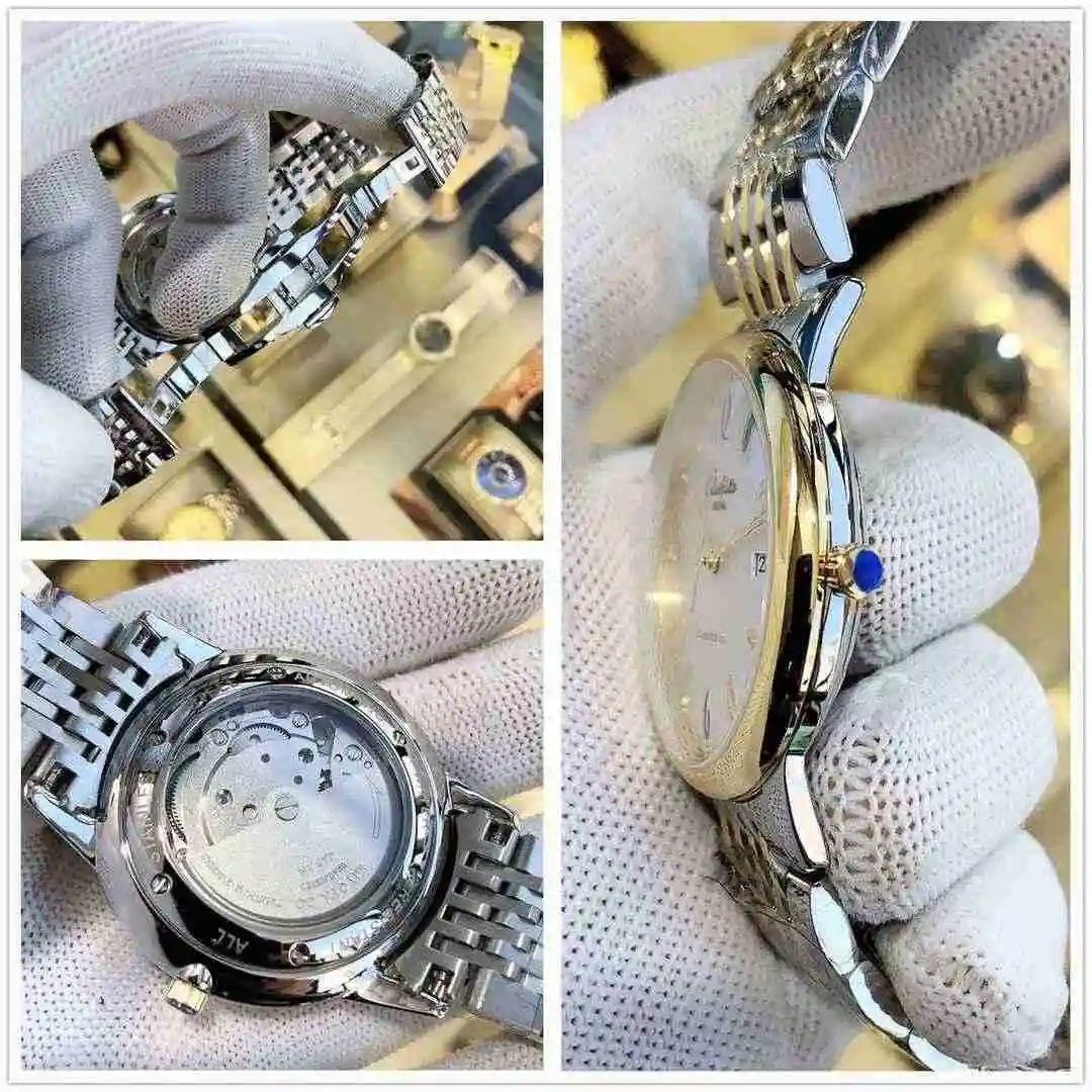 General Watches Glash tte Original white 500 gold 520 steel+20 Watch view 2