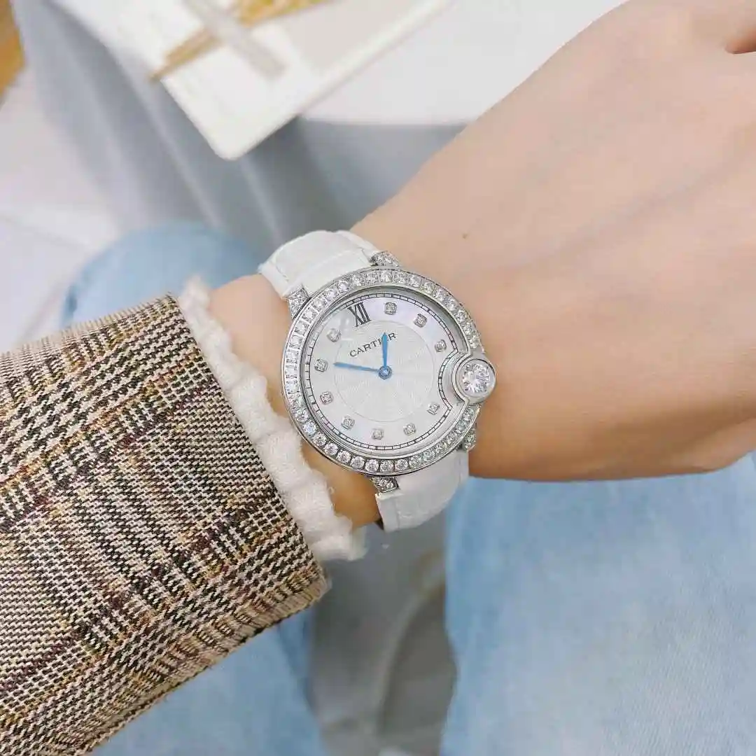 General Watches Cartier White 280 Gold 300 Watch view 9
