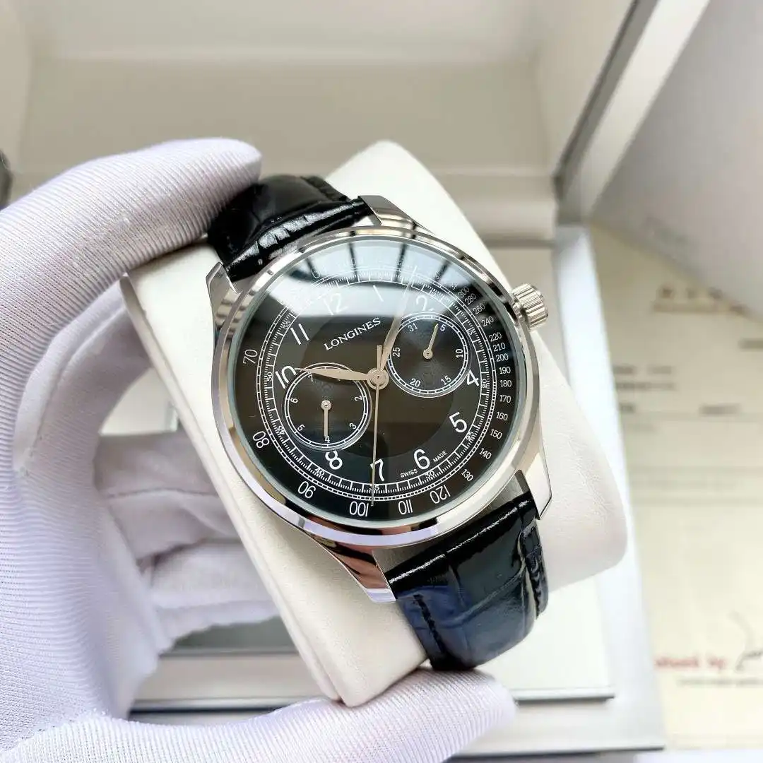 General Watches Watch Men's watch with original fully automatic mechanical movement, top-grade 316 stainless steel case and strap, mineral super mirror, diameter 40mm KK04450 3 view 5