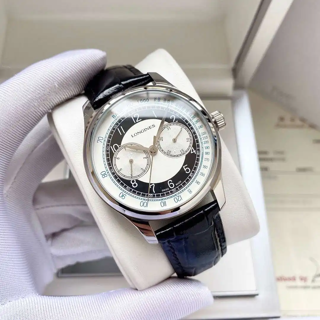 General Watches Watch Men's watch with original fully automatic mechanical movement, top-grade 316 stainless steel case and strap, mineral super mirror, diameter 40mm KK04450 3 view 6