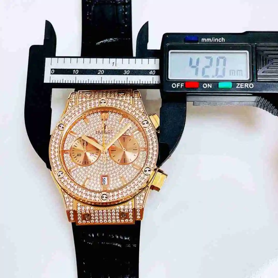 General Watches HUBLOT UBO Watch Men's Watch Paired with Original Fully Automatic Mechanical Movement Top Grade 316 Precision Steel Case with Mineral Super Strong Mirror Diameter 42mm KK05750 view 5