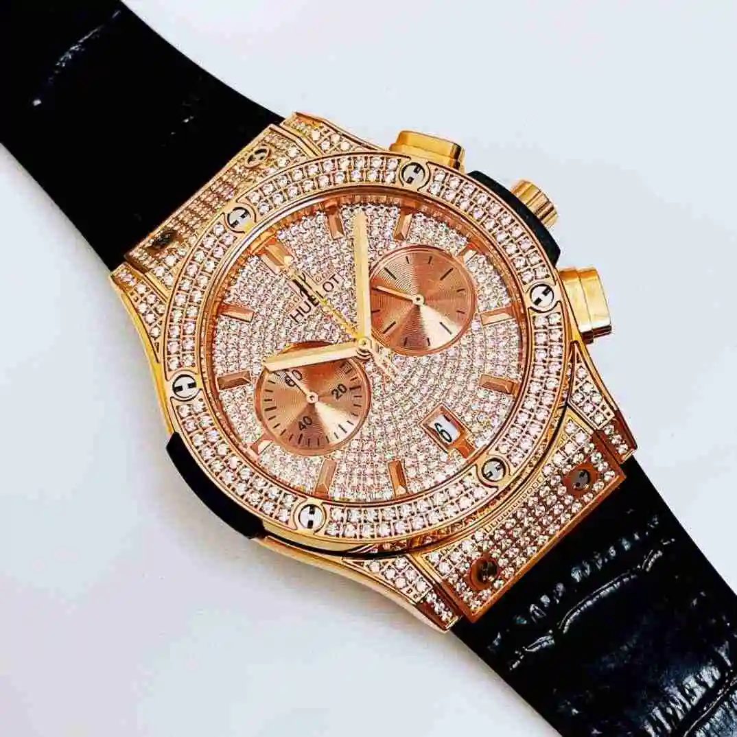 General Watches HUBLOT UBO Watch Men's Watch Paired with Original Fully Automatic Mechanical Movement Top Grade 316 Precision Steel Case with Mineral Super Strong Mirror Diameter 42mm KK05750 view 6
