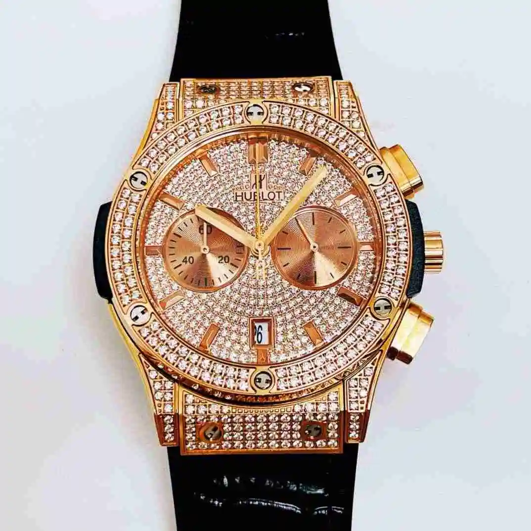 General Watches HUBLOT UBO Watch Men's Watch Paired with Original Fully Automatic Mechanical Movement Top Grade 316 Precision Steel Case with Mineral Super Strong Mirror Diameter 42mm KK05750 view 7