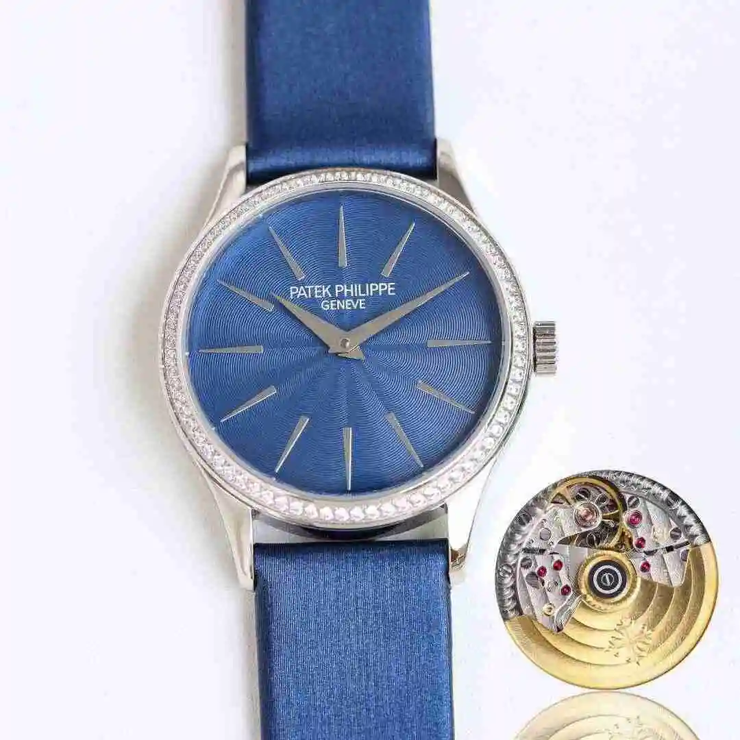 General Watches Patek Philippe Watch Women's Watch Paired with Original Fully Automatic Mechanical Movement Top Grade 316 Precision Steel Case with Mineral Super Strong Mirror Diameter 39mm kk012500 view 7