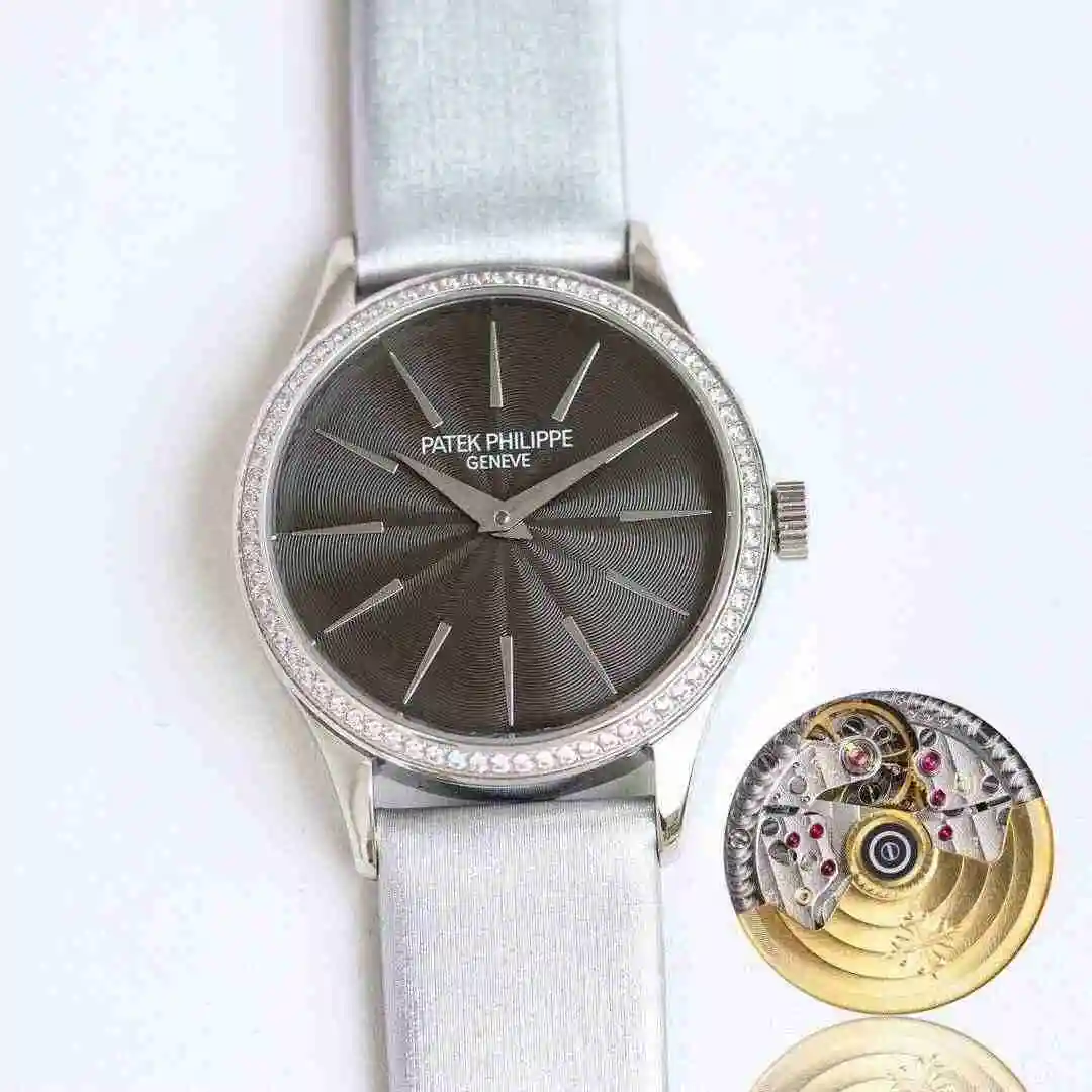 General Watches Patek Philippe Watch Women's Watch Paired with Original Fully Automatic Mechanical Movement Top Grade 316 Precision Steel Case with Mineral Super Strong Mirror Diameter 39mm kk012500 view 8