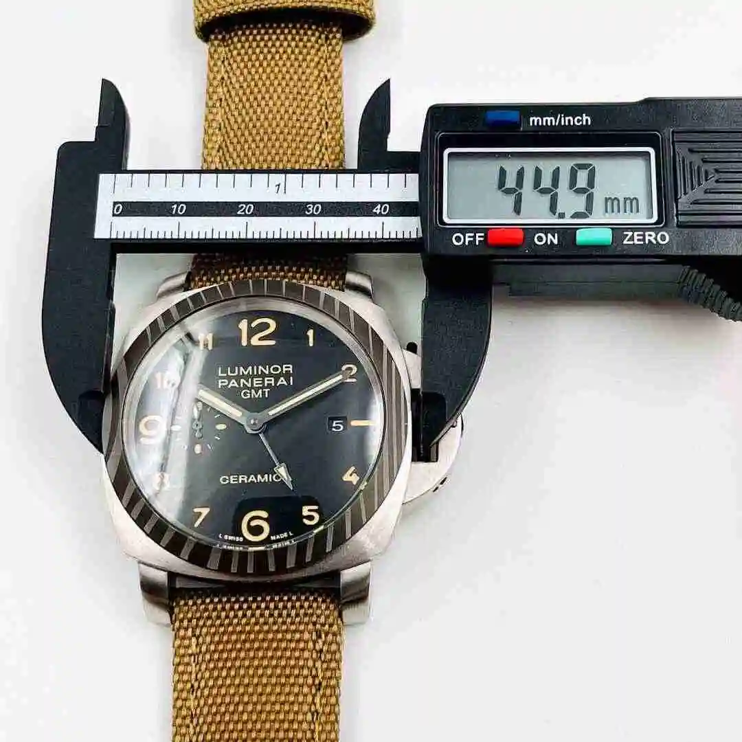 General Watches Panerai Peinahai Watch Men's Watch Paired with Original Fully Automatic Mechanical Movement Top Grade 316 Precision Steel Case with Mineral Super Strong Mirror Diameter 45mm KK05250 view 6