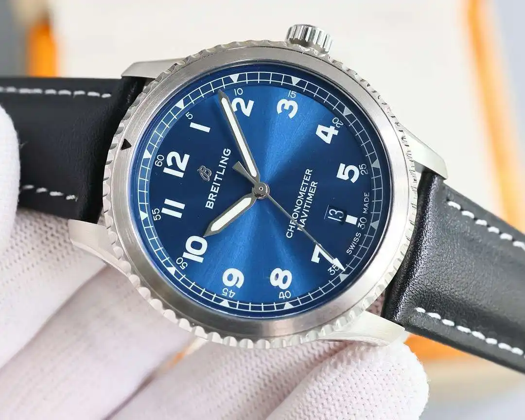 General Watches Breitling Watch: Bailing men's watch with original fully automatic mechanical movement, top-grade 316 stainless steel case and strap, mineral super mirror, diameter 41mm KK09850 3 view 7