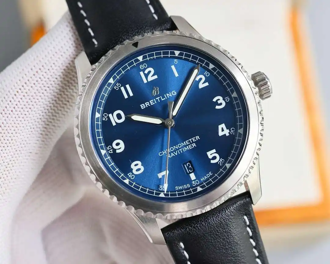 General Watches Breitling Watch: Bailing men's watch with original fully automatic mechanical movement, top-grade 316 stainless steel case and strap, mineral super mirror, diameter 41mm KK09850 3 view 8