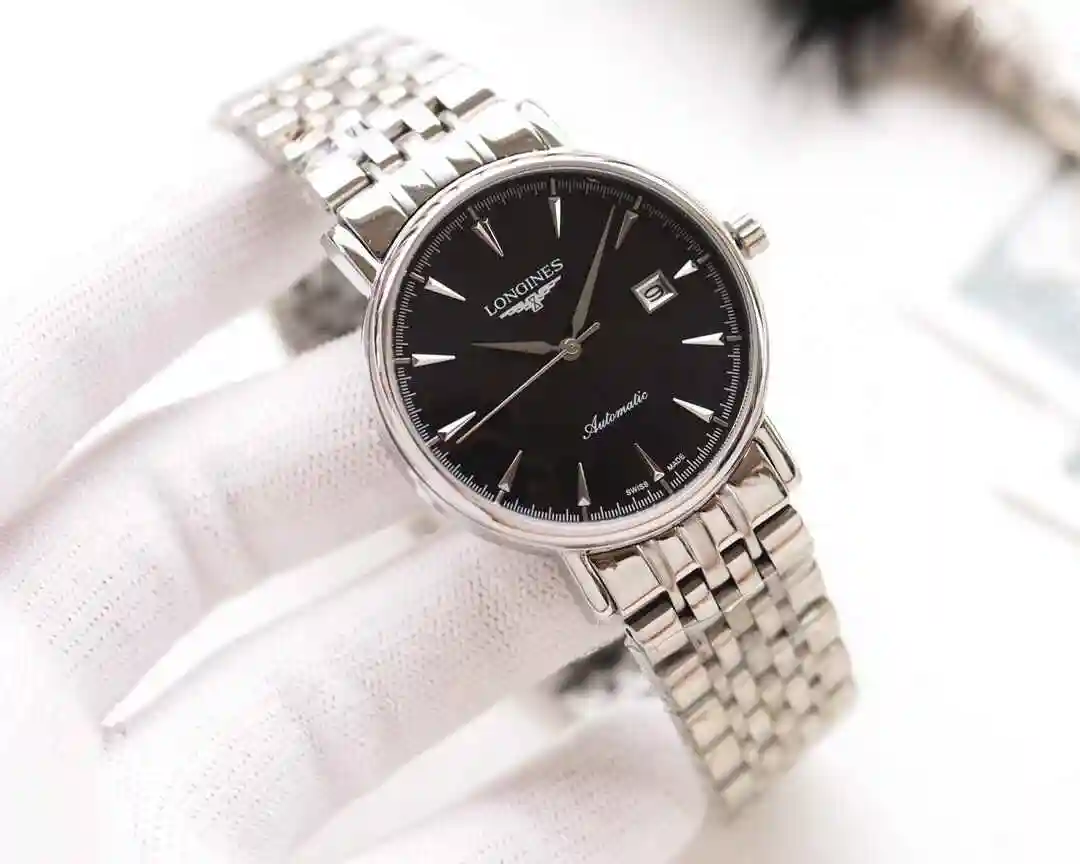 General Watches Longines Watch Men's Watch Paired with Original Fully Automatic Mechanical Movement Top Grade 316 Precision Steel Case with Mineral Super Strong Mirror Diameter 42mm KK03650 1 view 9