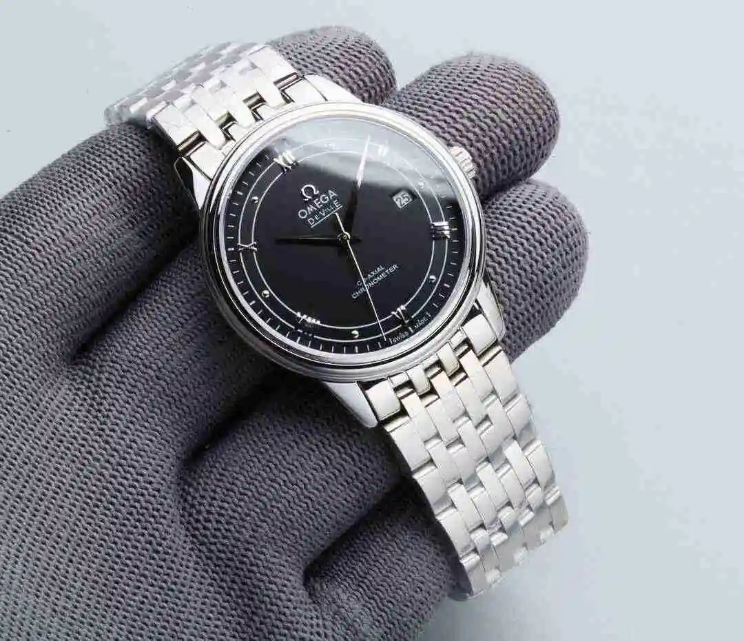 General Watches Omega Watch Men's Watch Paired with Original Fully Automatic Mechanical Movement Top Grade 316 Precision Steel Case with Mineral Super Strong Mirror Diameter 40mm KK05600 view 6