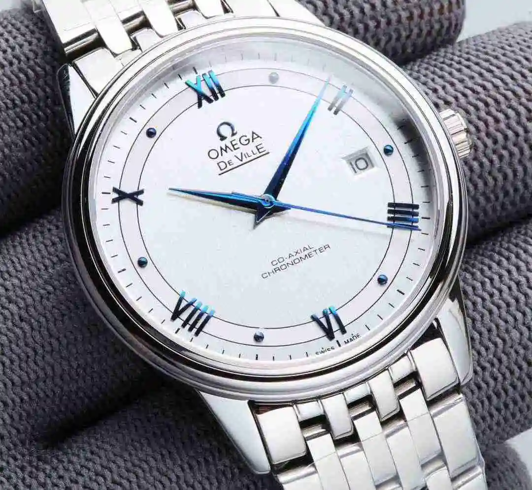 General Watches Omega Watch Men's Watch Paired with Original Fully Automatic Mechanical Movement Top Grade 316 Precision Steel Case with Mineral Super Strong Mirror Diameter 40mm KK05600 view 7