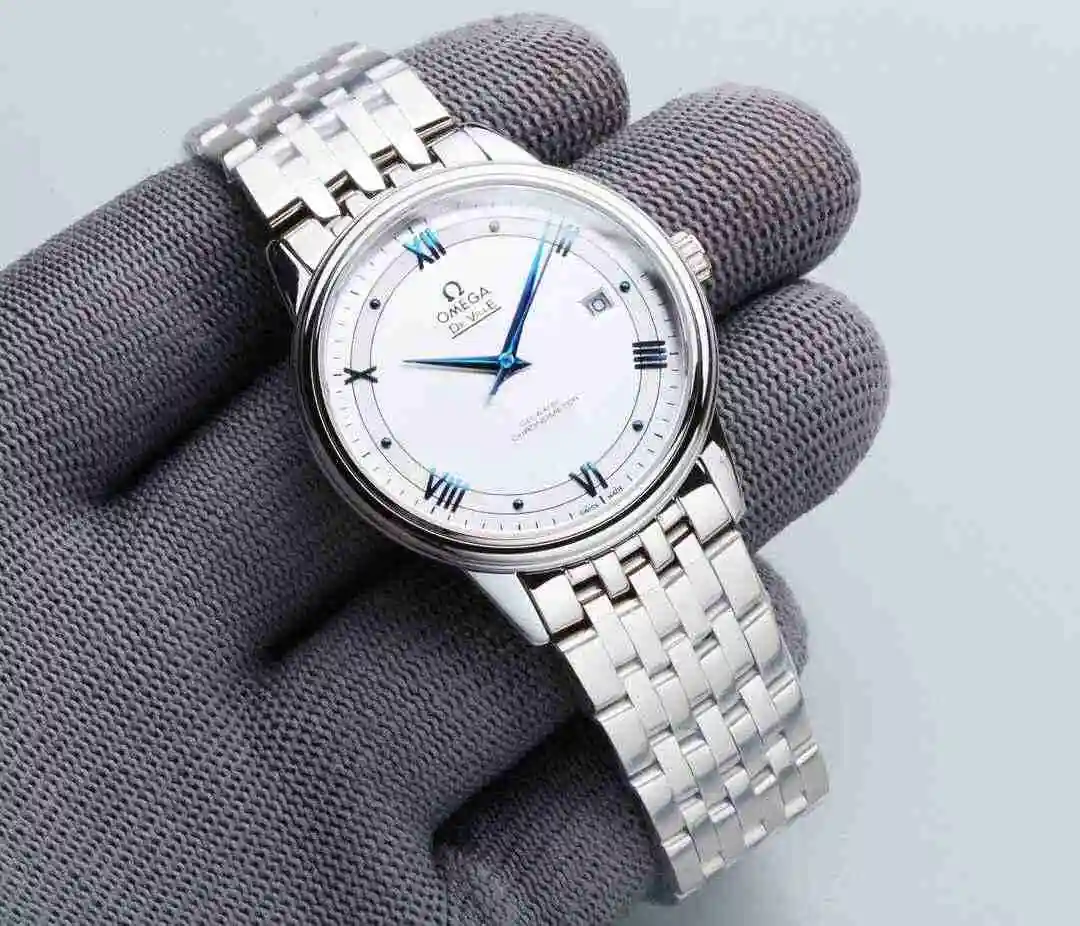 General Watches Omega Watch Men's Watch Paired with Original Fully Automatic Mechanical Movement Top Grade 316 Precision Steel Case with Mineral Super Strong Mirror Diameter 40mm KK05600 view 8