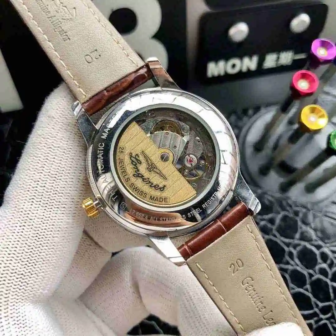 General Watches Patek Philippe Watch Men's Watch Paired with Original Fully Automatic Mechanical Movement Top Grade 316 Precision Steel Case Case with Mineral Super Strong Mirror Diameter 40mm KK04950 3 view 3