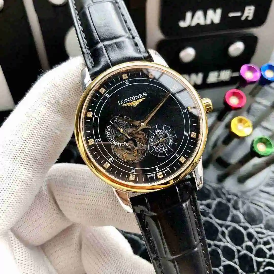 General Watches Patek Philippe Watch Men's Watch Paired with Original Fully Automatic Mechanical Movement Top Grade 316 Precision Steel Case Case with Mineral Super Strong Mirror Diameter 40mm KK04950 3 view 6