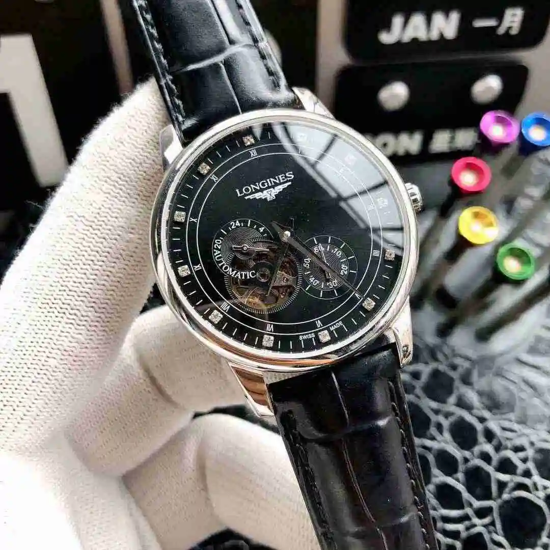 General Watches Patek Philippe Watch Men's Watch Paired with Original Fully Automatic Mechanical Movement Top Grade 316 Precision Steel Case Case with Mineral Super Strong Mirror Diameter 40mm KK04950 3 view 8