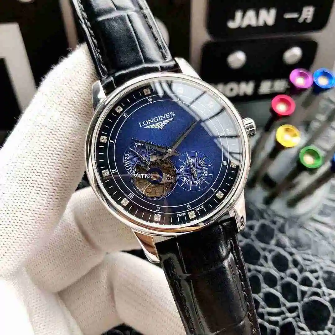 General Watches Patek Philippe Watch Men's Watch Paired with Original Fully Automatic Mechanical Movement Top Grade 316 Precision Steel Case Case with Mineral Super Strong Mirror Diameter 40mm KK04950 3 view 9