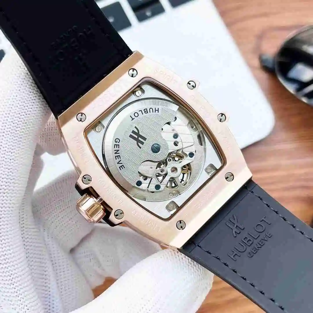General Watches Hublot Hengbao Watch Men's Watch Paired with Original Fully Automatic Mechanical Movement Top Grade 316 Precision Steel Case with Mineral Super Strong Mirror Diameter 42mm KK05850 view 3