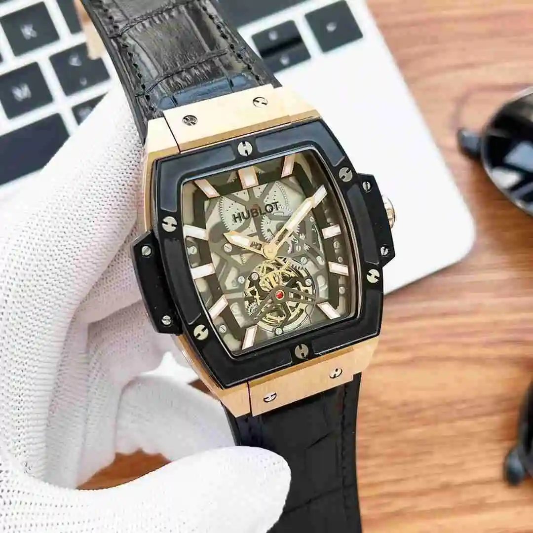 General Watches Hublot Hengbao Watch Men's Watch Paired with Original Fully Automatic Mechanical Movement Top Grade 316 Precision Steel Case with Mineral Super Strong Mirror Diameter 42mm KK05850 view 6