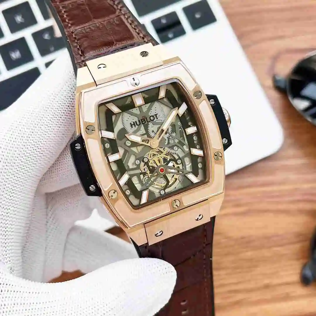 General Watches Hublot Hengbao Watch Men's Watch Paired with Original Fully Automatic Mechanical Movement Top Grade 316 Precision Steel Case with Mineral Super Strong Mirror Diameter 42mm KK05850 view 7