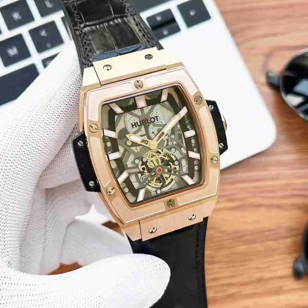 General Watches Hublot Hengbao Watch Men's Watch Paired with Original Fully Automatic Mechanical Movement Top Grade 316 Precision Steel Case with Mineral Super Strong Mirror Diameter 42mm KK05850 view 9