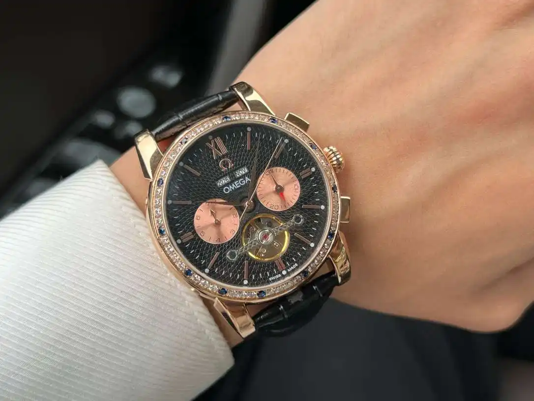 General Watches Watch, men's watch with original fully automatic mechanical movement, top-grade 316 stainless steel case and strap, mineral super mirror, diameter 42cm KK05750 1 view 5