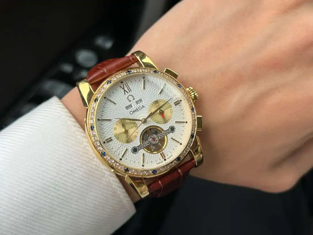 General Watches Watch, men's watch with original fully automatic mechanical movement, top-grade 316 stainless steel case and strap, mineral super mirror, diameter 42cm KK05750 1 view 6