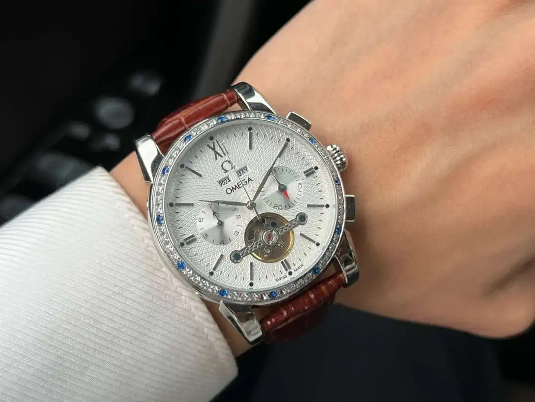 General Watches Watch, men's watch with original fully automatic mechanical movement, top-grade 316 stainless steel case and strap, mineral super mirror, diameter 42cm KK05750 1 view 8