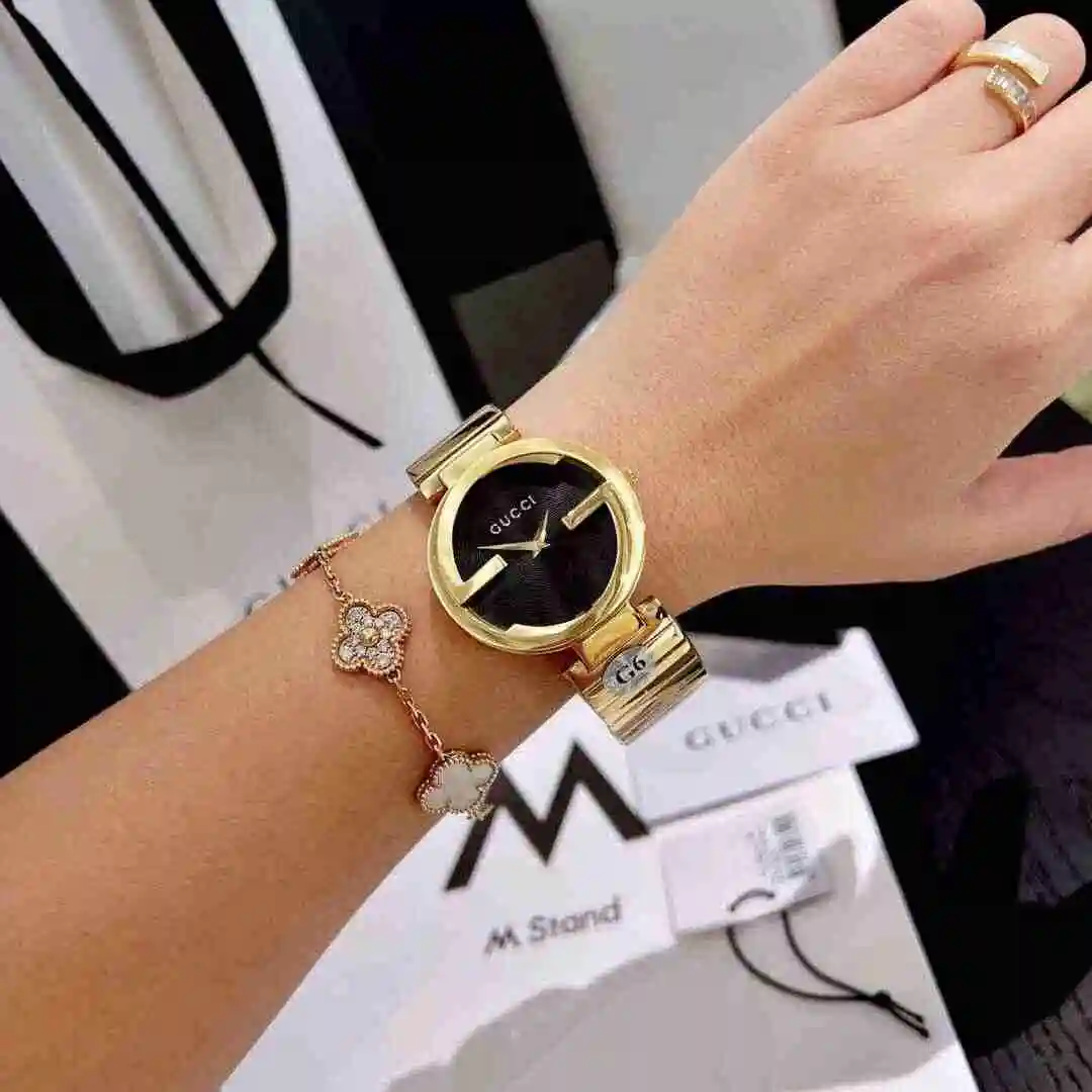 General Watches GUCCI Gucci Watch Women's Watch Paired with Original Fully Automatic Mechanical Movement Top Grade 316 Precision Steel Case with Mineral Super Strong Mirror Diameter 37mm KK03450 4 view 3