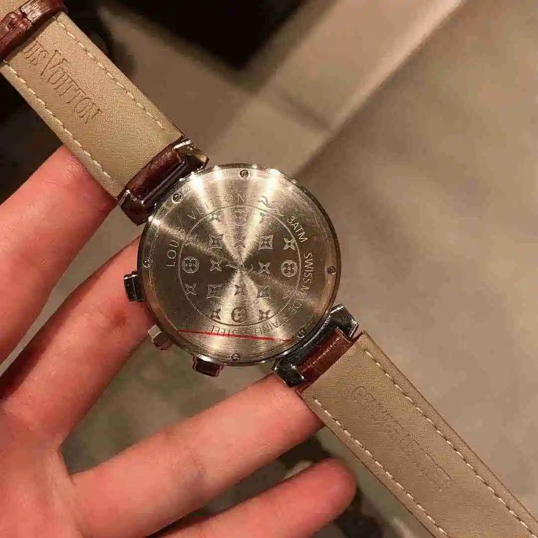 General Watches LV watch for men with original fully automatic mechanical movement, top grade 316 precision steel case with mineral super strong mirror diameter 42mm KK02950 view 4