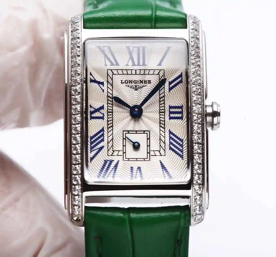 General Watches Longines Watch Women's Watch Paired with Original Fully Automatic Mechanical Movement Top grade 316 Precision Steel Case with Mineral Super Strong Mirror Diameter 32X20mm KK05450 view 9