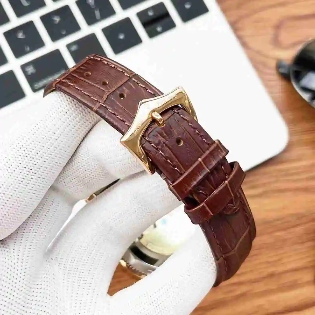 General Watches Patek Philippe Watch Men's Watch Paired with Original Fully Automatic Mechanical Movement Top Grade 316 Precision Steel Case Case with Mineral Super Strong Mirror Diameter 43mm KK05250 view 3