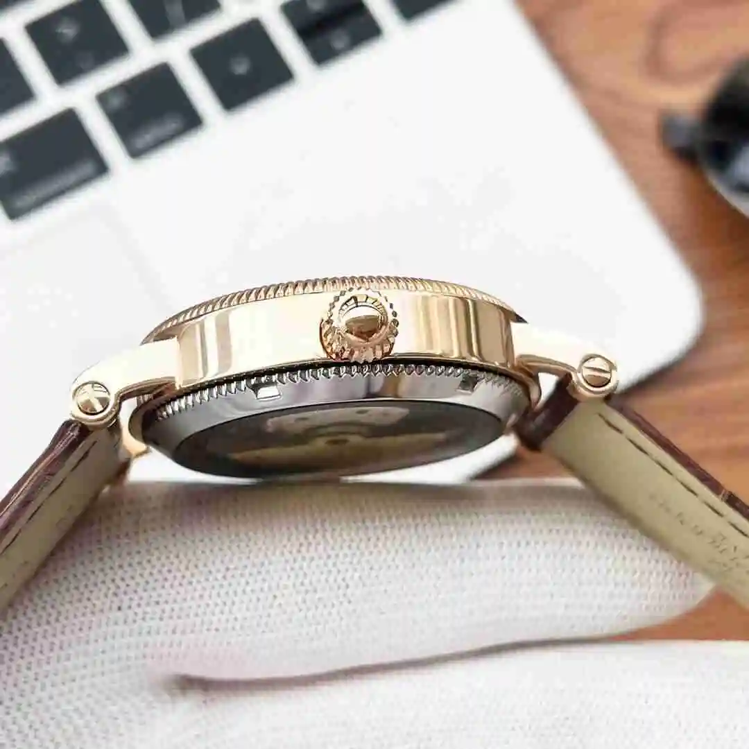 General Watches Patek Philippe Watch Men's Watch Paired with Original Fully Automatic Mechanical Movement Top Grade 316 Precision Steel Case Case with Mineral Super Strong Mirror Diameter 43mm KK05250 view 5
