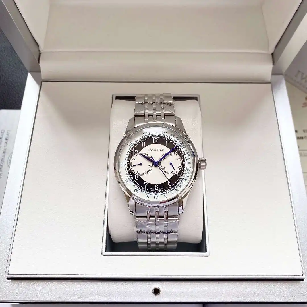 General Watches Watch Men's watch with original fully automatic mechanical movement, top-grade 316 stainless steel case and strap, mineral super mirror, diameter 40mm KK04450 1 view 5