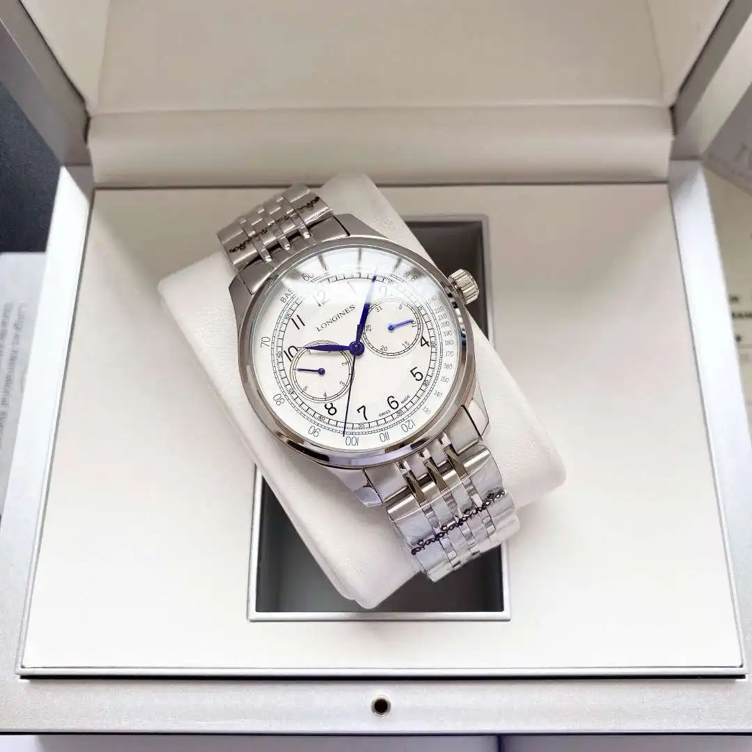 General Watches Watch Men's watch with original fully automatic mechanical movement, top-grade 316 stainless steel case and strap, mineral super mirror, diameter 40mm KK04450 1 view 7
