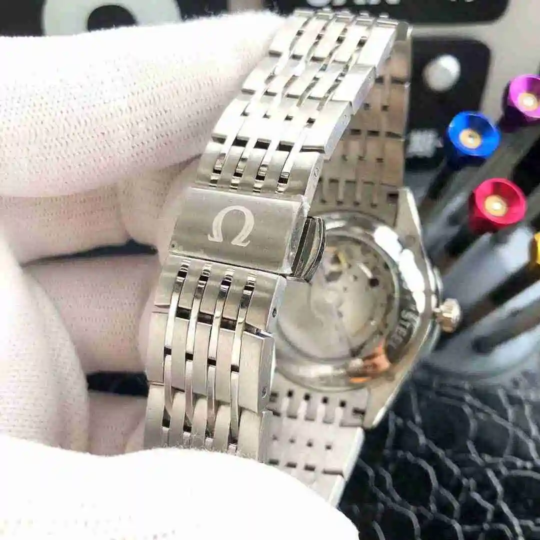 General Watches Omega Watch Men's Watch Paired with Original Fully Automatic Mechanical Movement Top Grade 316 Precision Steel Case Case with Mineral Super Strong Mirror Diameter 42mm KK04950 1 view 2
