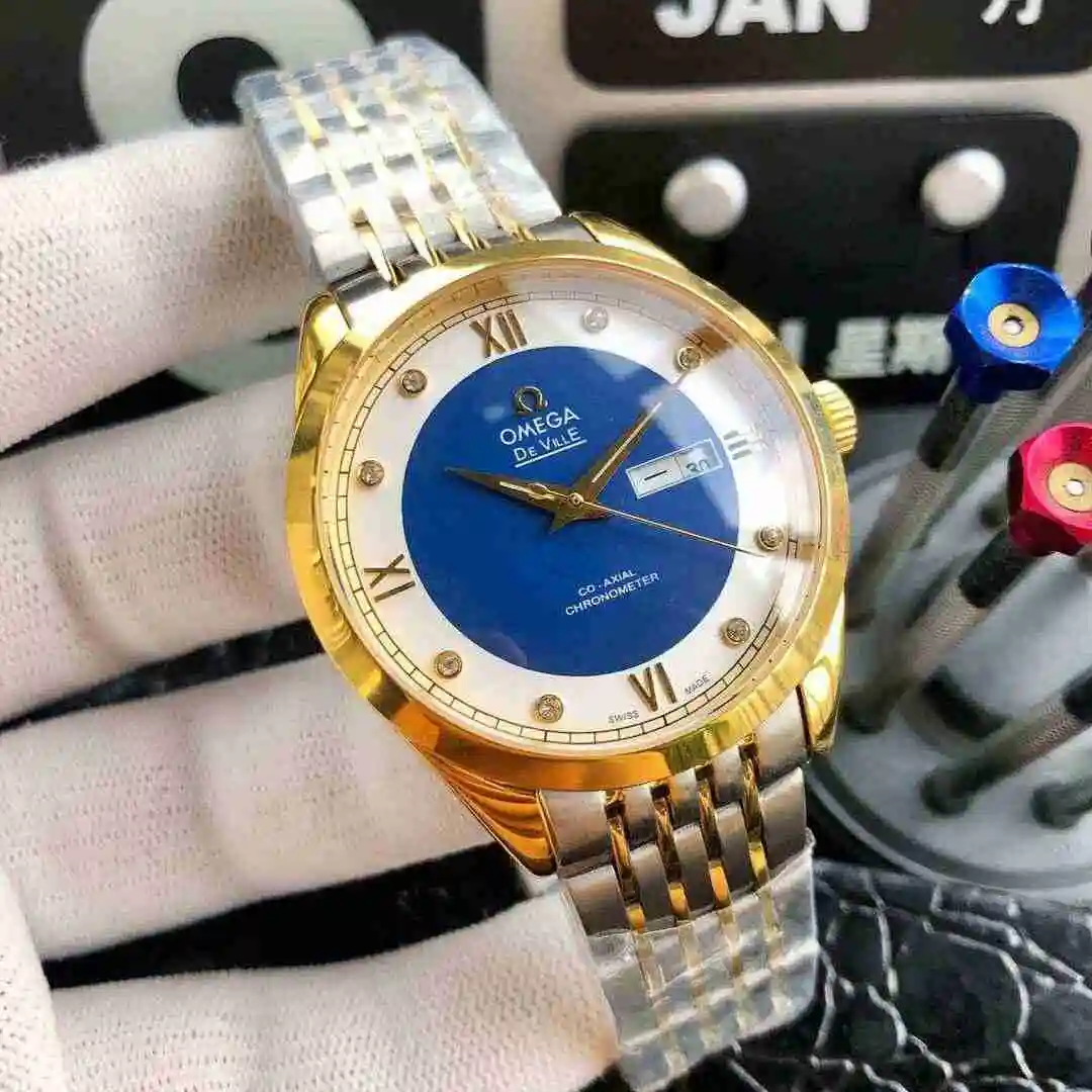 General Watches Omega Watch Men's Watch Paired with Original Fully Automatic Mechanical Movement Top Grade 316 Precision Steel Case Case with Mineral Super Strong Mirror Diameter 42mm KK04950 1 view 5