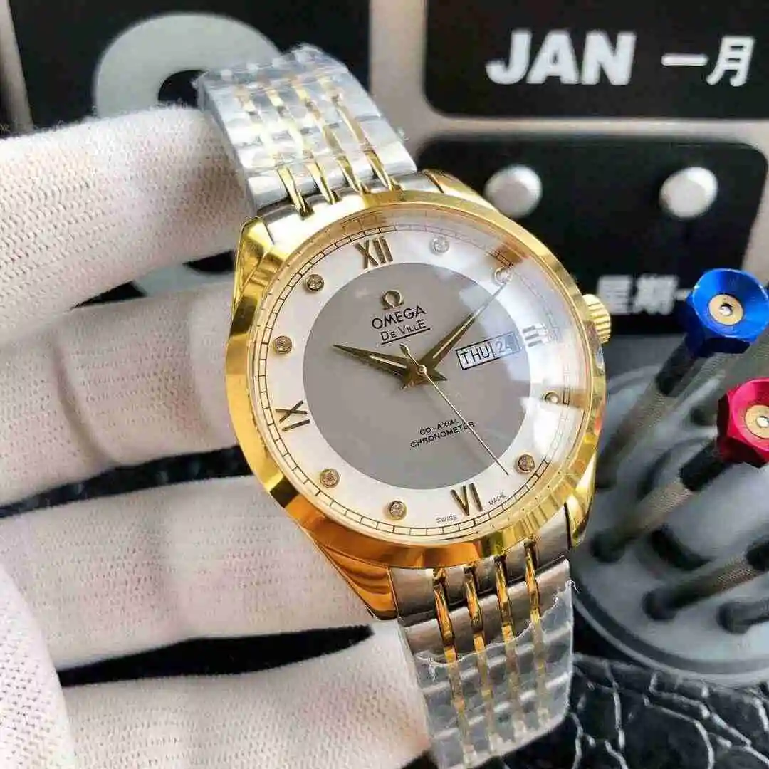 General Watches Omega Watch Men's Watch Paired with Original Fully Automatic Mechanical Movement Top Grade 316 Precision Steel Case Case with Mineral Super Strong Mirror Diameter 42mm KK04950 1 view 7