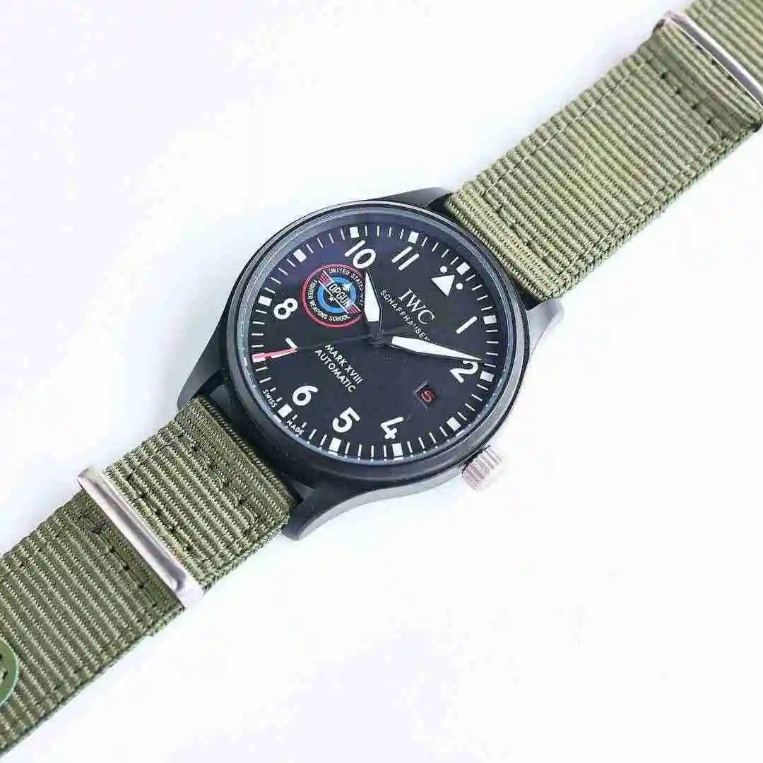General Watches IWC Wanguo Watch Men's Watch Paired with Original Fully Automatic Mechanical Movement Top Grade 316 Precision Steel Case with Mineral Super Strong Mirror Diameter 41mm kk07800 view 2