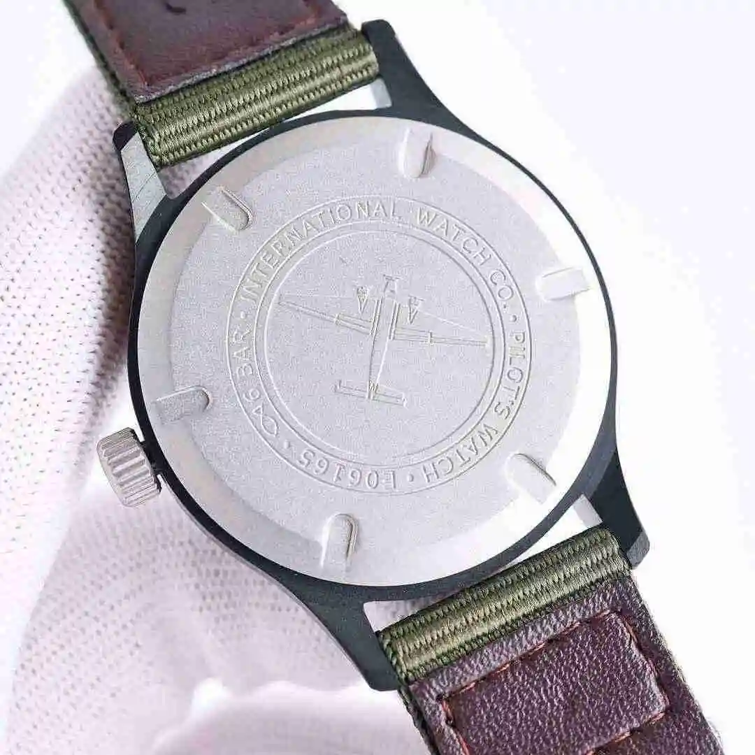 General Watches IWC Wanguo Watch Men's Watch Paired with Original Fully Automatic Mechanical Movement Top Grade 316 Precision Steel Case with Mineral Super Strong Mirror Diameter 41mm kk07800 view 4