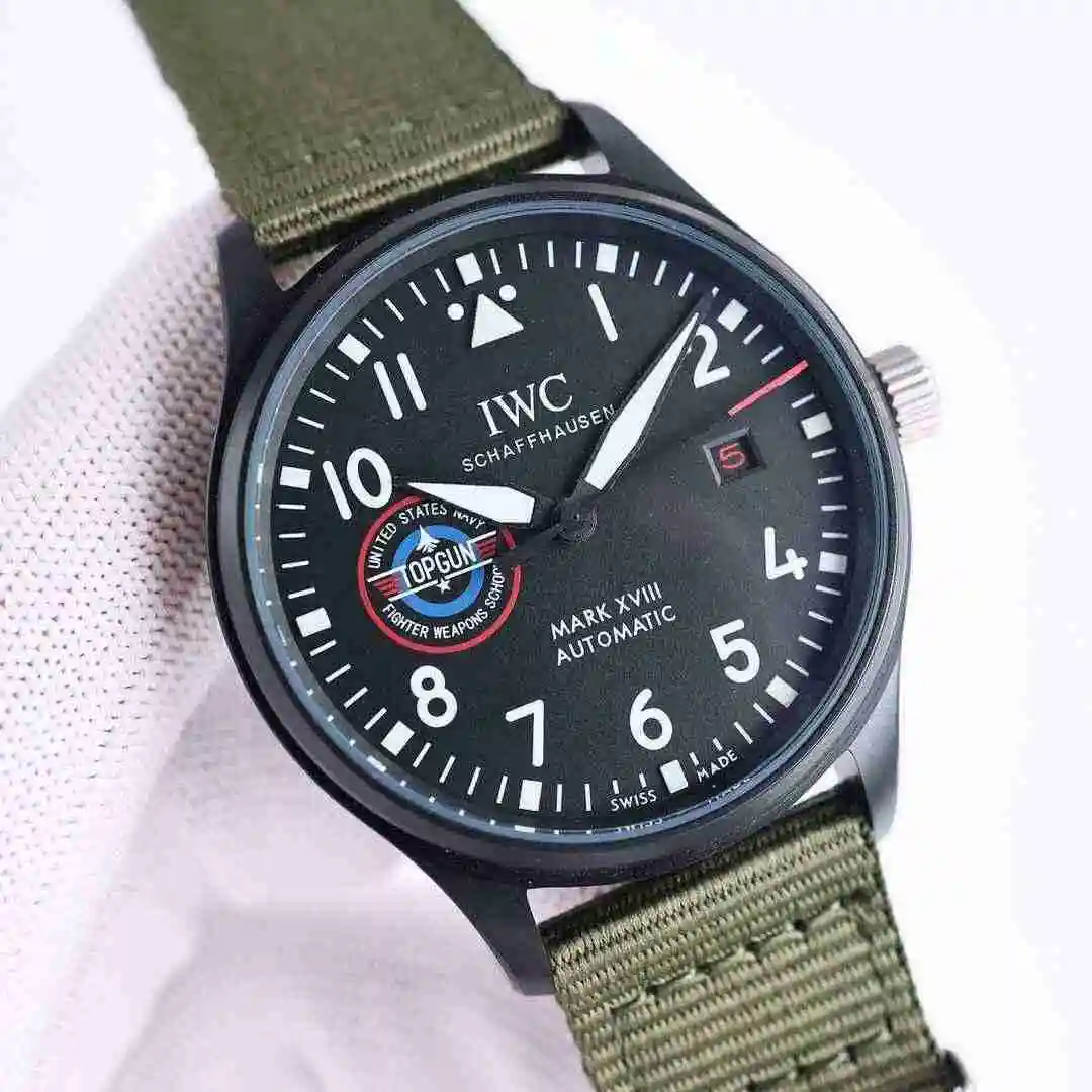 General Watches IWC Wanguo Watch Men's Watch Paired with Original Fully Automatic Mechanical Movement Top Grade 316 Precision Steel Case with Mineral Super Strong Mirror Diameter 41mm kk07800 view 8