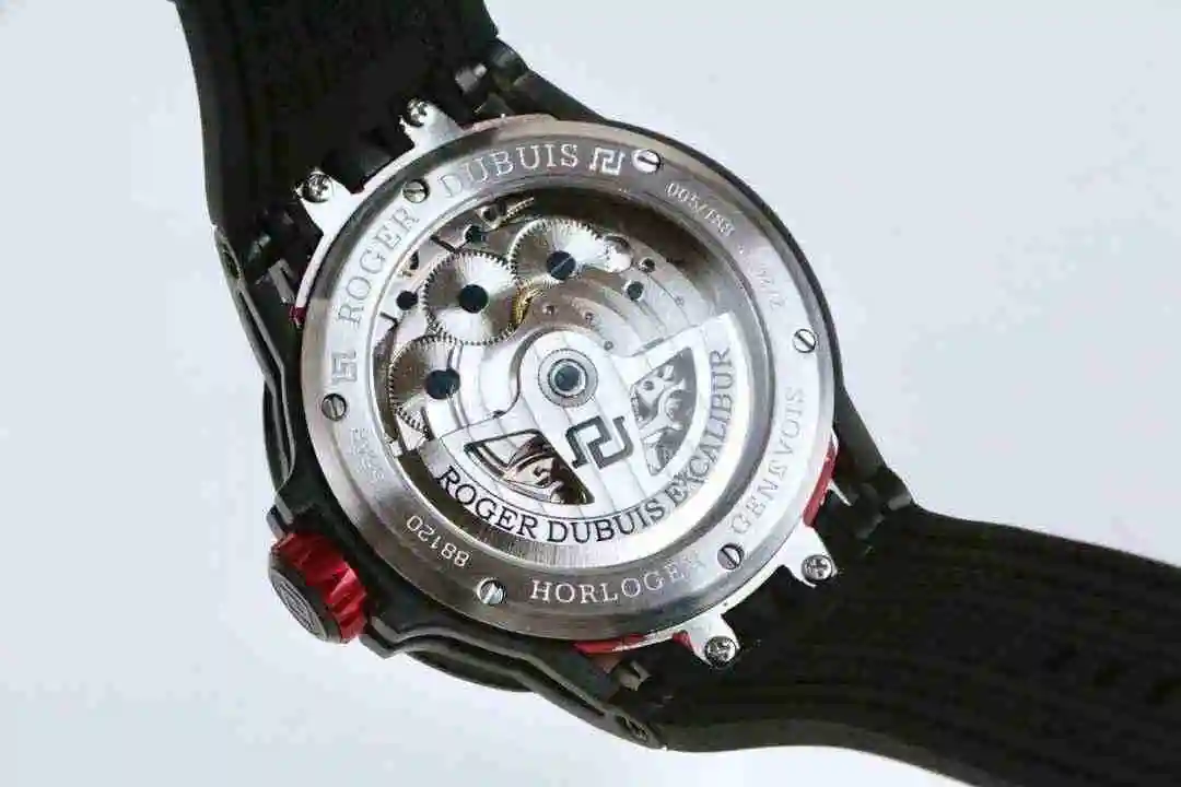General Watches Roger Duby White 630 Rose Black 650 Watch view 4