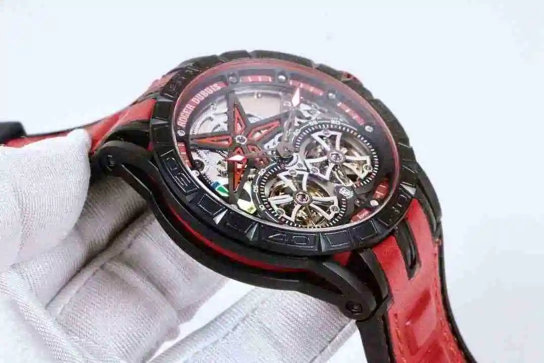 General Watches Roger Duby White 630 Rose Black 650 Watch view 5
