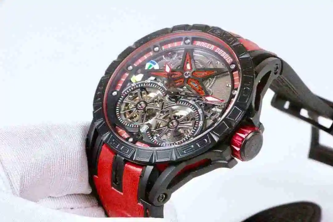 General Watches Roger Duby White 630 Rose Black 650 Watch view 6