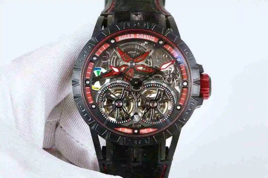 General Watches Roger Duby White 630 Rose Black 650 Watch view 8