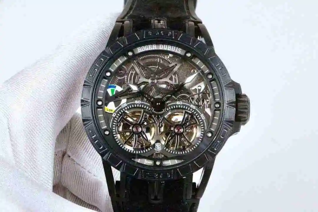 General Watches Roger Duby White 630 Rose Black 650 Watch view 9