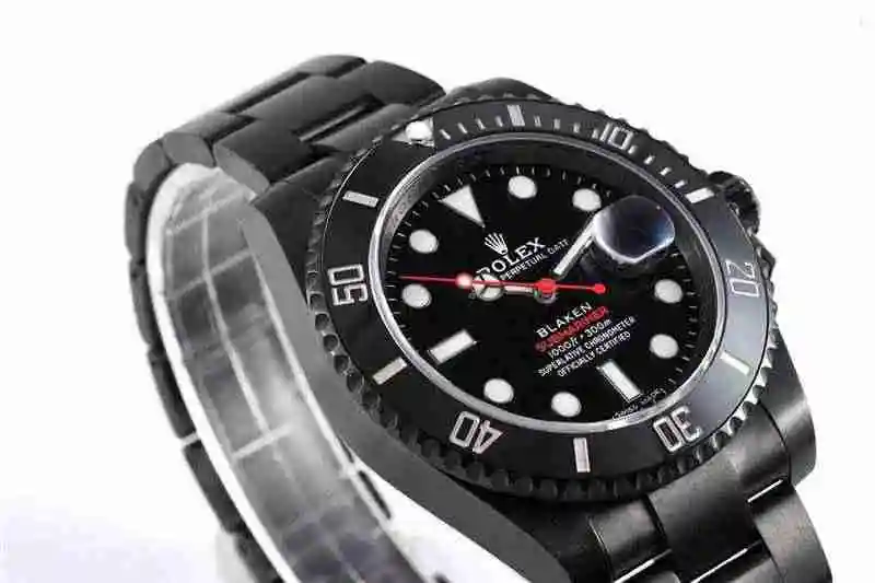 General Watches Rolex Blaken 904L Danhong Black Ghost 40mm Watch view 9