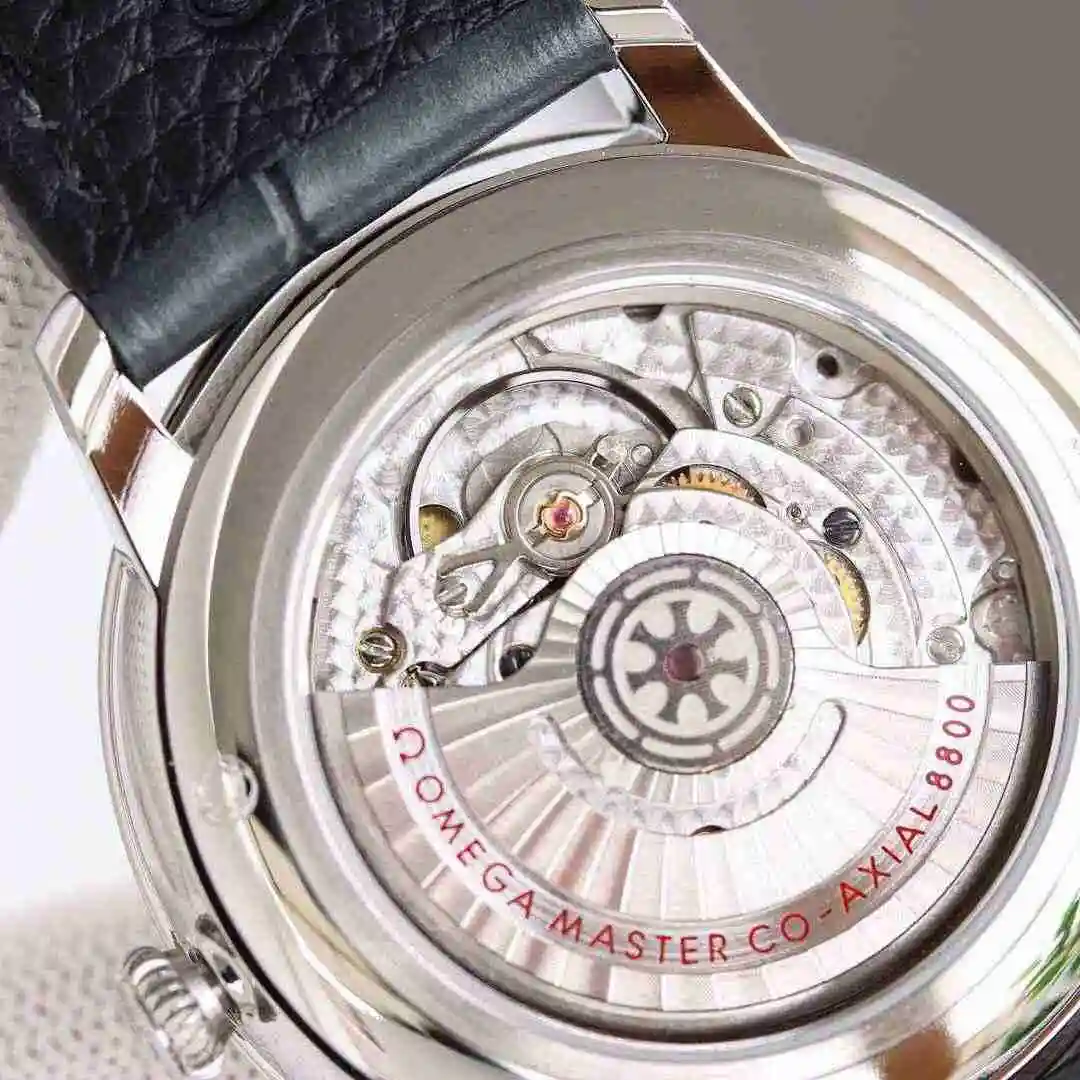 General Watches Omega Watch Men's Watch Paired with Original Fully Automatic Mechanical Movement, Top Grade 316 Precision Steel Case with Mineral Super Strong Mirror Diameter 40mm kk011500 view 3