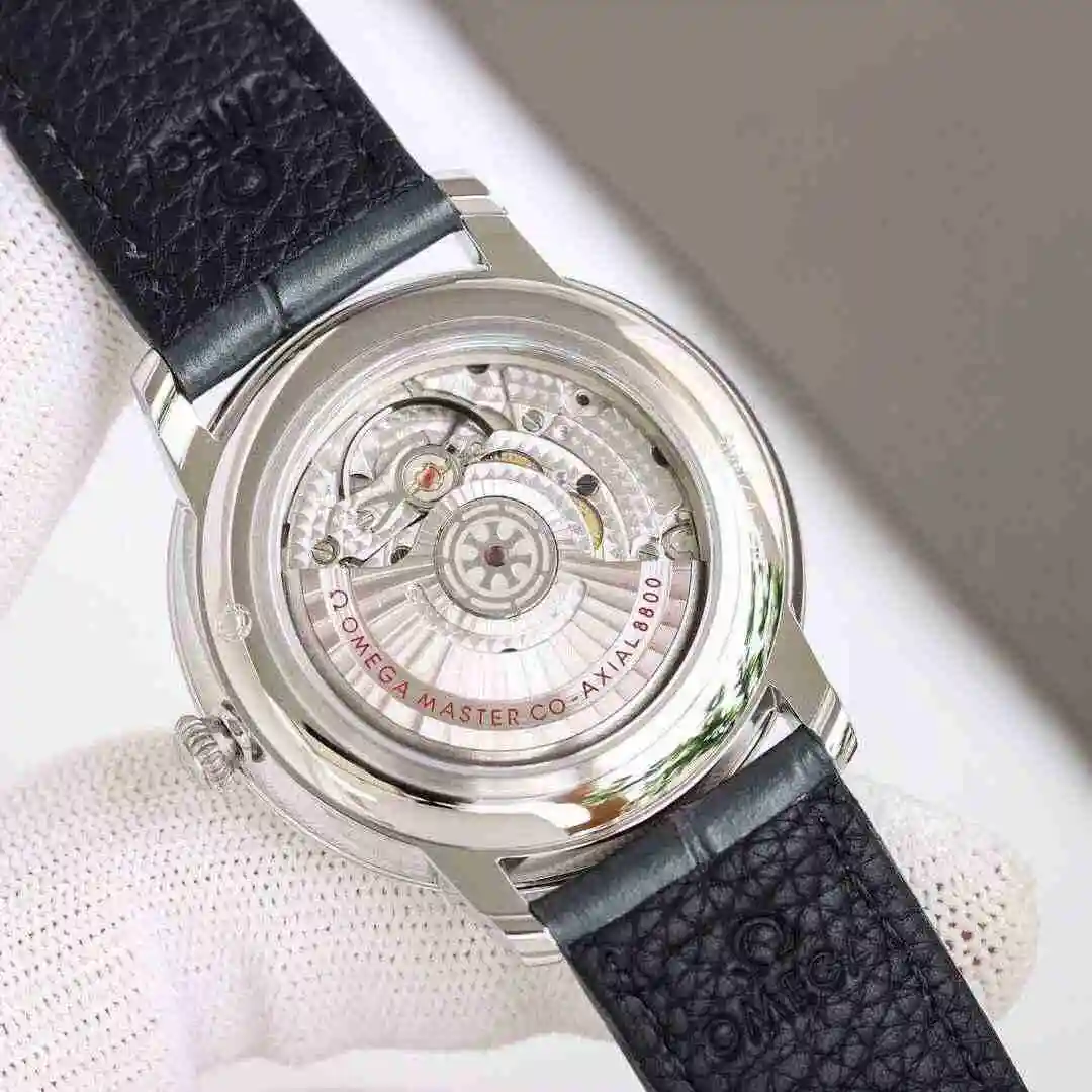 General Watches Omega Watch Men's Watch Paired with Original Fully Automatic Mechanical Movement, Top Grade 316 Precision Steel Case with Mineral Super Strong Mirror Diameter 40mm kk011500 view 4