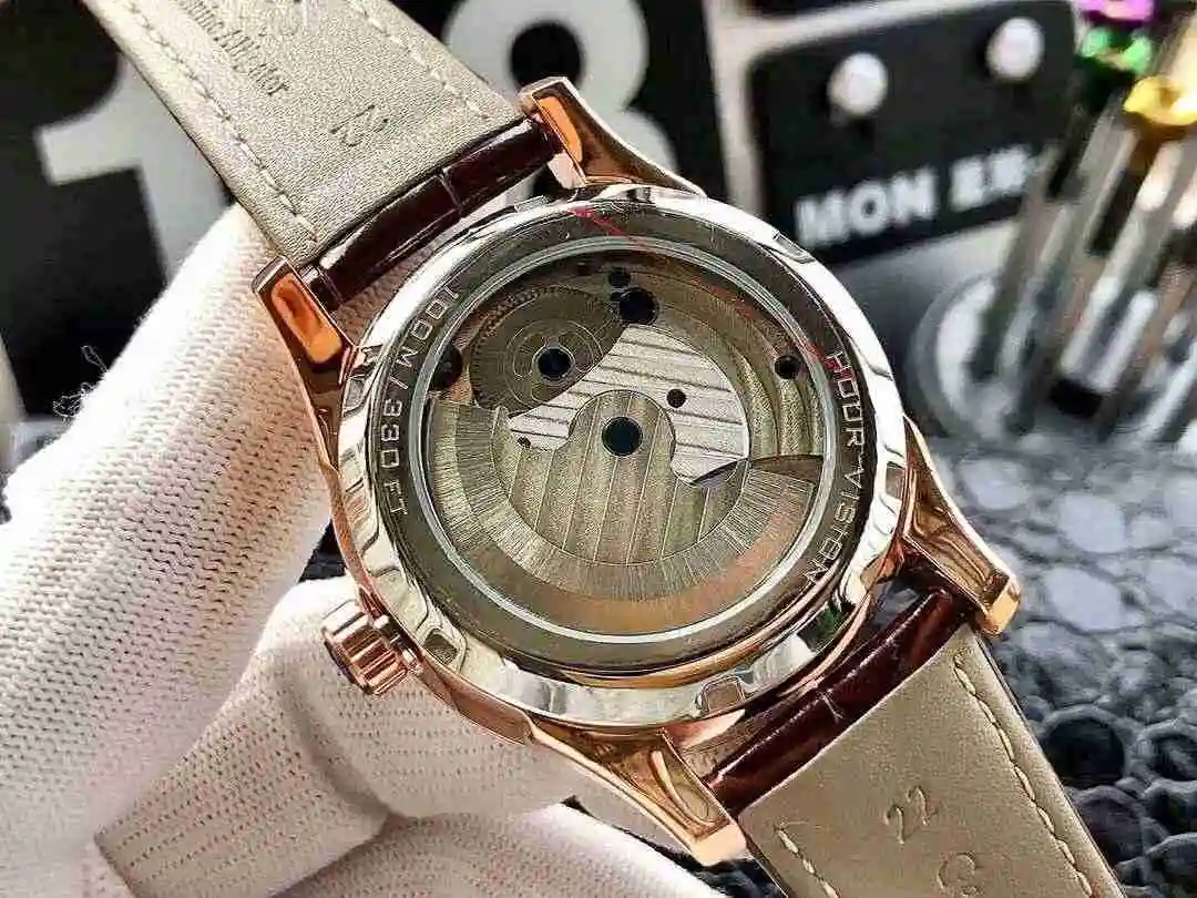 General Watches Omega Watch Men's Watch Paired with Original Fully Automatic Mechanical Movement Top Grade 316 Precision Steel Case with Mineral Super Strong Mirror Diameter 43mm KK04650 view 3