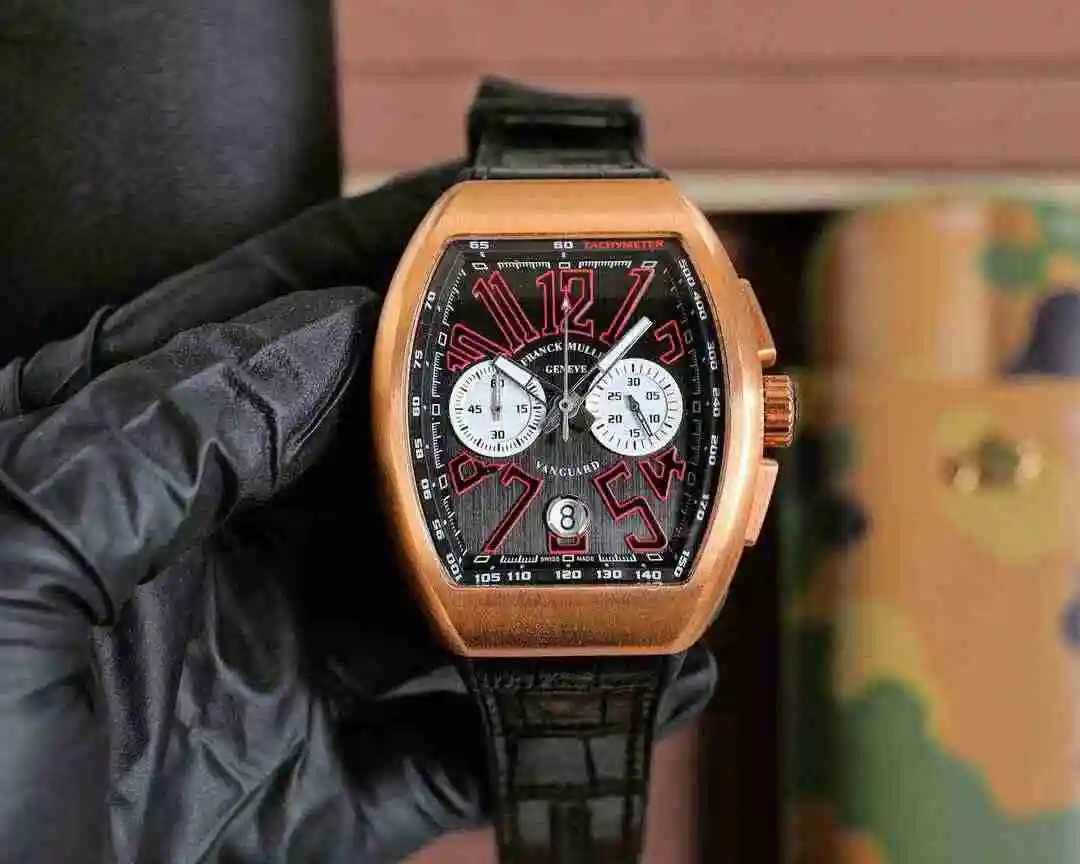 General Watches Franck Muller Frank Watch Men's Watch Paired with Original Fully Automatic Mechanical Movement Top Grade 316 Precision Steel Case with Mineral Super Strong Mirror Diameter 45mm KK06850 1 view 2